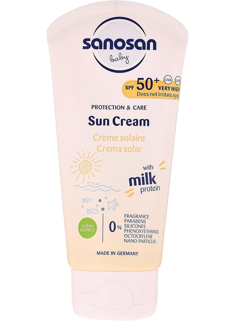 sanosan Baby Spf50 Plus Sun Cream With Milk Protein 75 ML - Image 2